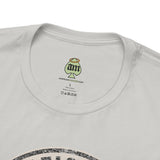 Distressed Atropian Liberation Team Badge Athletic Fit Short Sleeve Tee T-Shirt Printify 