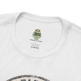 Distressed Atropian Liberation Team Badge Athletic Fit Short Sleeve Tee T-Shirt Printify 