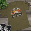 Distressed Atropian Liberation Team Badge Triblend Athletic Shirt T-Shirt Printify 