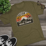 Distressed Atropian Liberation Team Badge Triblend Athletic Shirt T-Shirt Printify 