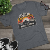 Distressed Atropian Liberation Team Badge Triblend Athletic Shirt T-Shirt Printify 