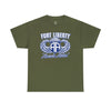 Fort Liberty Alcoholic Athletes - Unisex Heavy Cotton Tee T-Shirt Printify Military Green S 