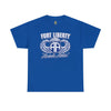 Fort Liberty Alcoholic Athletes - Unisex Heavy Cotton Tee T-Shirt Printify Royal S 