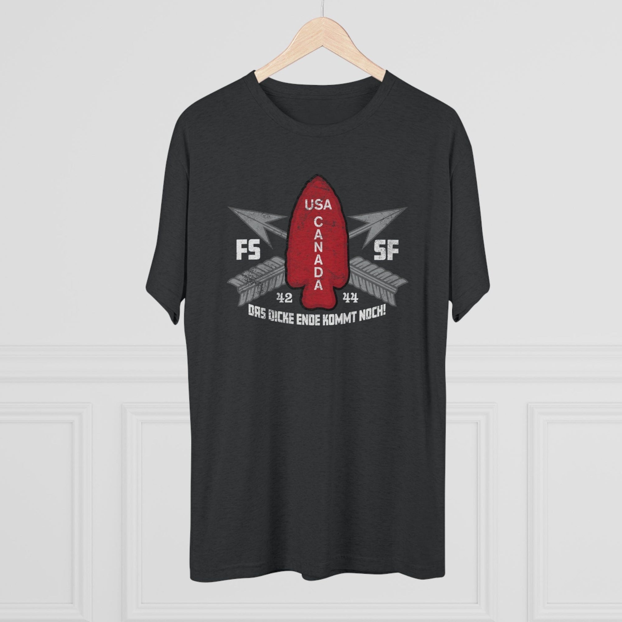 FSSF Distressed Insignia - Triblend Athletic Shirt – American Marauder