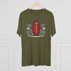 FSSF Distressed Insignia - Triblend Athletic Shirt T-Shirt Printify 