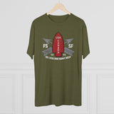 FSSF Distressed Insignia - Triblend Athletic Shirt T-Shirt Printify 