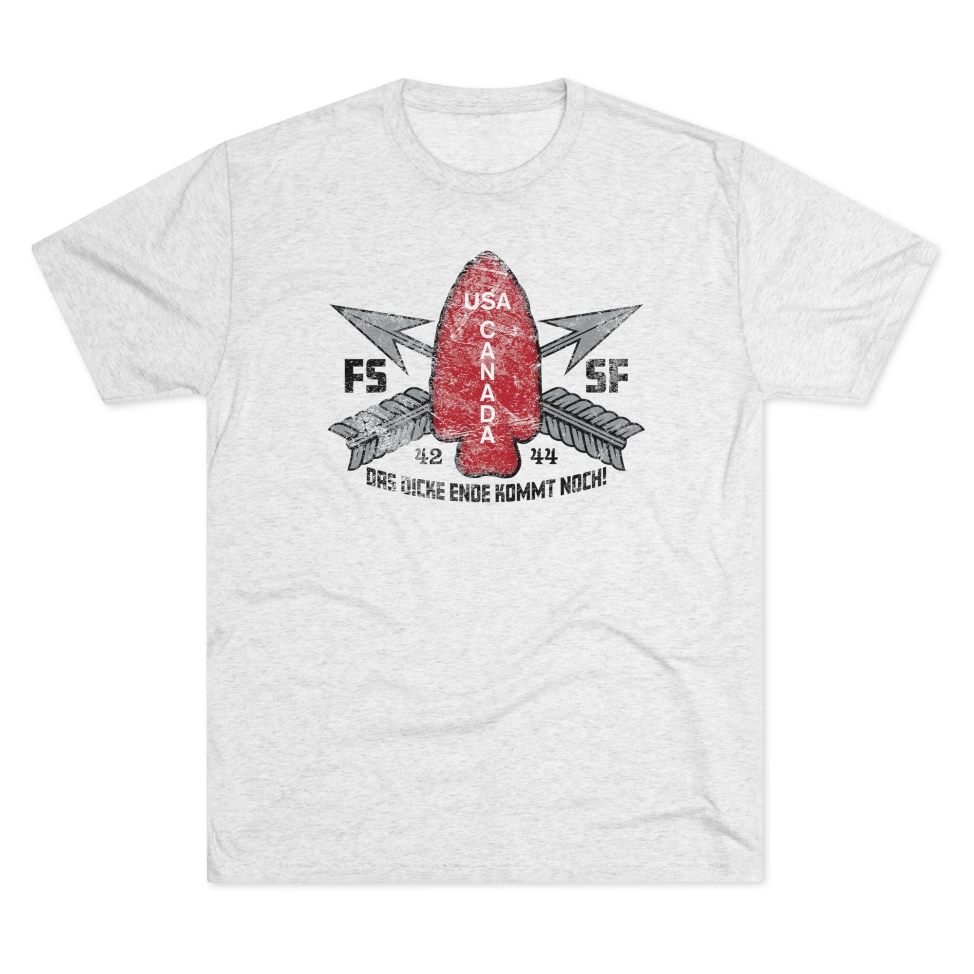 FSSF Distressed Insignia - Triblend Athletic Shirt – American Marauder