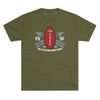 FSSF Distressed Insignia - Triblend Athletic Shirt T-Shirt Printify S Tri-Blend Military Green 