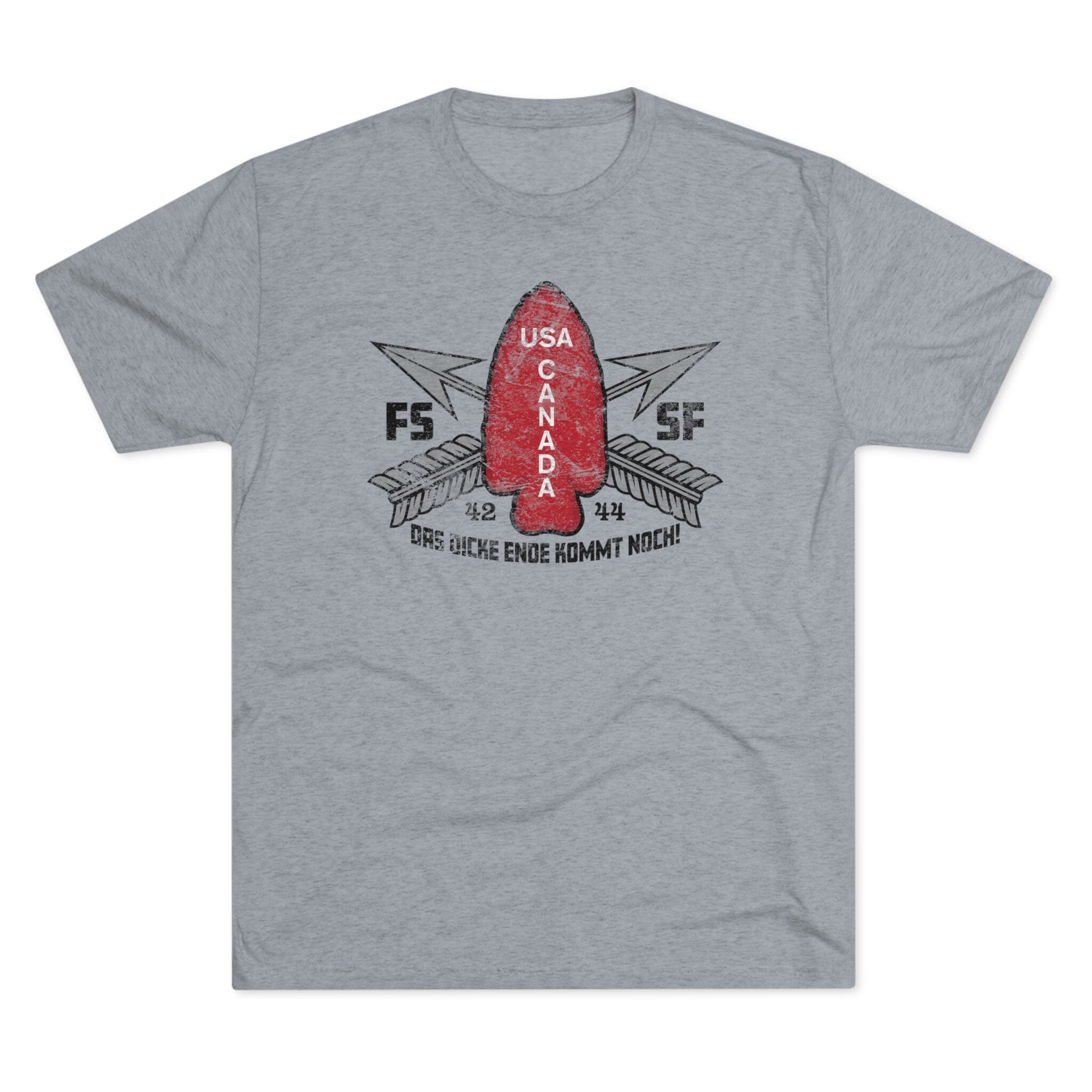 FSSF Distressed Insignia - Triblend Athletic Shirt – American Marauder