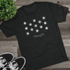George Washington Flag Triblend Athletic Shirt T-Shirt Printify 