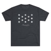 George Washington Flag Triblend Athletic Shirt T-Shirt Printify Tri-Blend Vintage Navy M 
