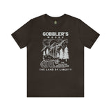 Gobbler's Woods - Athletic Fit Team Shirt T-Shirt Printify S Brown 