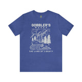 Gobbler's Woods - Athletic Fit Team Shirt T-Shirt Printify S Heather True Royal 