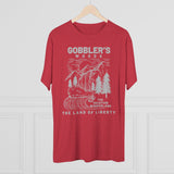 Gobbler's Woods Triblend Athletic Shirt T-Shirt Printify 