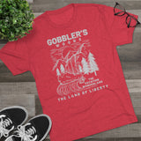 Gobbler's Woods Triblend Athletic Shirt T-Shirt Printify 