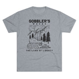 Gobbler's Woods Triblend Athletic Shirt T-Shirt Printify S Tri-Blend Premium Heather 