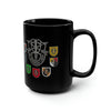 Green Beret Gang 15oz Black Mug Mug Printify 