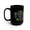 Green Beret Gang 15oz Black Mug Mug Printify 