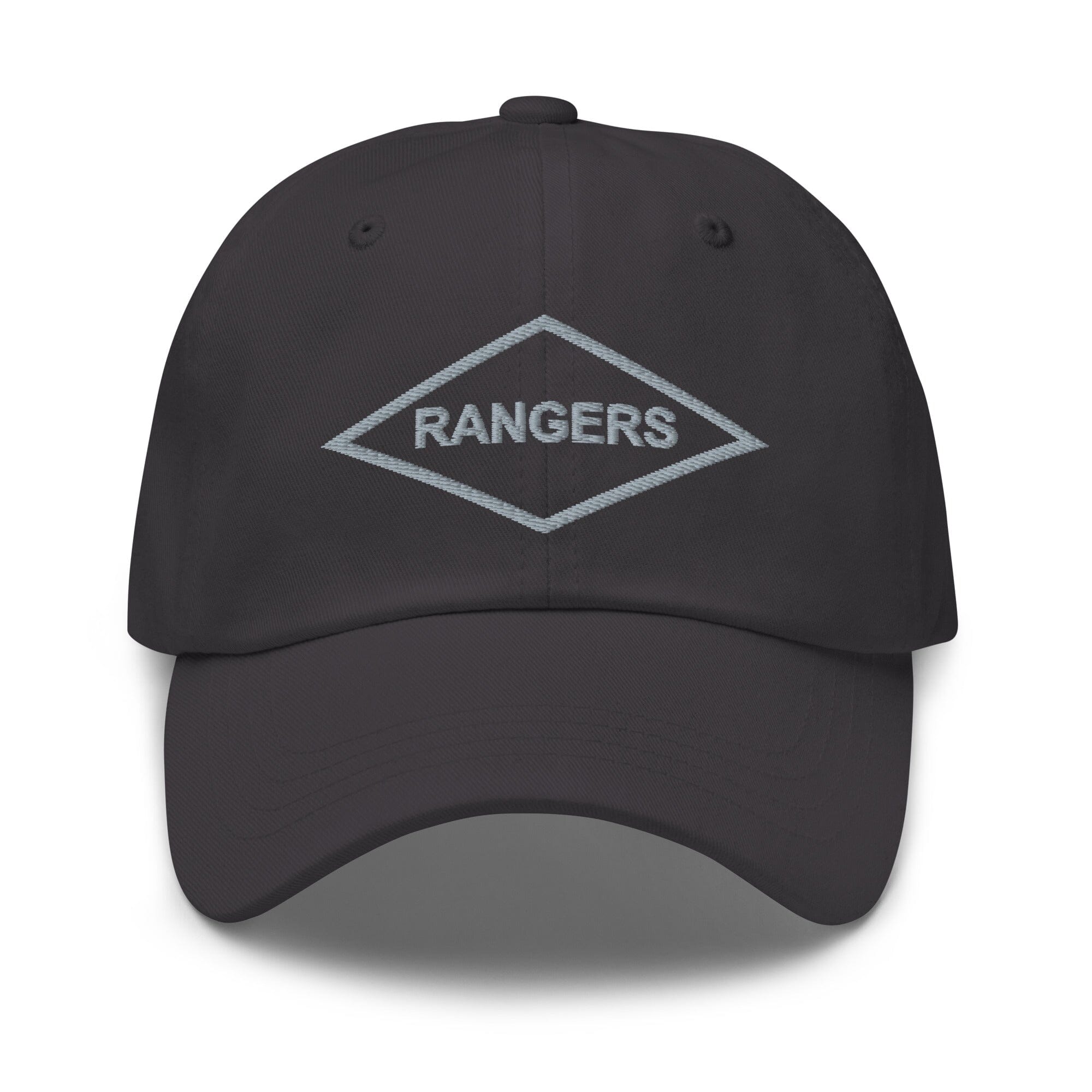 3rd Ranger Diamond Cap Grey Ranger Diamond Embroidered Hat – American Marauder