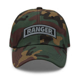 Grey Ranger Tab Embroidered Hat Hat American Marauder Green Camo 