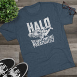 HALO Military Freefall Triblend Athletic Shirt T-Shirt Printify 