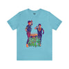 Hickory Break Dancing Crew - Athletic Fit Team Shirt T-Shirt Printify S Turquoise 