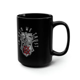 In ODIN We Trust 15oz Black Mug Mug Printify 