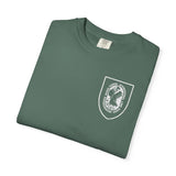 International Long Range Reconnaissance Patrol School (ILRRPS) Legacy Logo Dyed Soft Cotton Shirt T-Shirt Printify 