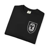 International Long Range Reconnaissance Patrol School (ILRRPS) Legacy Logo Dyed Soft Cotton Shirt T-Shirt Printify 