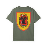 International Long Range Reconnaissance Patrol School (ILRRPS) Legacy Logo Dyed Soft Cotton Shirt T-Shirt Printify 
