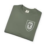International Long Range Reconnaissance Patrol School (ILRRPS) Legacy Logo Dyed Soft Cotton Shirt T-Shirt Printify 