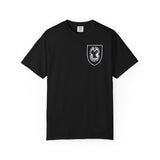 International Long Range Reconnaissance Patrol School (ILRRPS) Legacy Logo Dyed Soft Cotton Shirt T-Shirt Printify S Black 