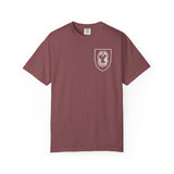 International Long Range Reconnaissance Patrol School (ILRRPS) Legacy Logo Dyed Soft Cotton Shirt T-Shirt Printify S Brick 
