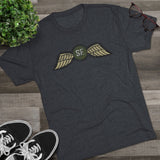 Jedburgh Distressed Wings OD EDITION Triblend Shirt T-Shirt Printify 