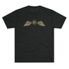 Jedburgh Distressed Wings OD EDITION Triblend Shirt T-Shirt Printify Tri-Blend Vintage Black S 