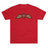 Jedburgh Distressed Wings OD EDITION Triblend Shirt T-Shirt Printify Tri-Blend Vintage Red S 