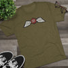 Jedburgh Distressed Wings Triblend Shirt T-Shirt Printify 