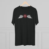 Jedburgh Distressed Wings Triblend Shirt T-Shirt Printify 