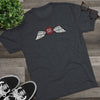 Jedburgh Distressed Wings Triblend Shirt T-Shirt Printify 