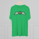 Jedburgh Distressed Wings Triblend Shirt T-Shirt Printify 