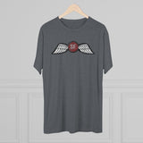 Jedburgh Distressed Wings Triblend Shirt T-Shirt Printify 