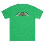 Jedburgh Distressed Wings Triblend Shirt T-Shirt Printify Tri-Blend Envy S 