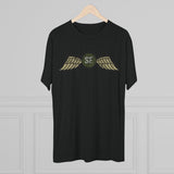 Jedburgh (OSS)Distressed Wings OD EDITION Triblend Shirt T-Shirt Printify 