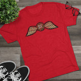 Jedburgh (OSS)Distressed Wings OD EDITION Triblend Shirt T-Shirt Printify 