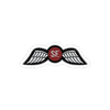 Jedburgh Wings Insignia Indoor Outdoor Sticker Paper products Printify 2" × 2" Die-Cut Transparent