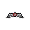 Jedburgh Wings Insignia Indoor Outdoor Sticker Paper products Printify 5" × 5" Die-Cut Transparent