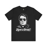 Jonestown Have a Drink Retro Version - Athletic Fit Team Shirt T-Shirt Printify Black S 