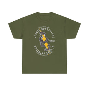 Jungle Operations Training Course - Standard Fit Shirt T-Shirt Printify Military Green S 
