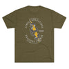 Jungle Operations Training Course Triblend Athletic Shirt T-Shirt Printify Tri-Blend Military Green S 