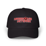 Krasnovia Veteran – Military Retro Embroidered Tactical Hat Hats Printify One size Black 